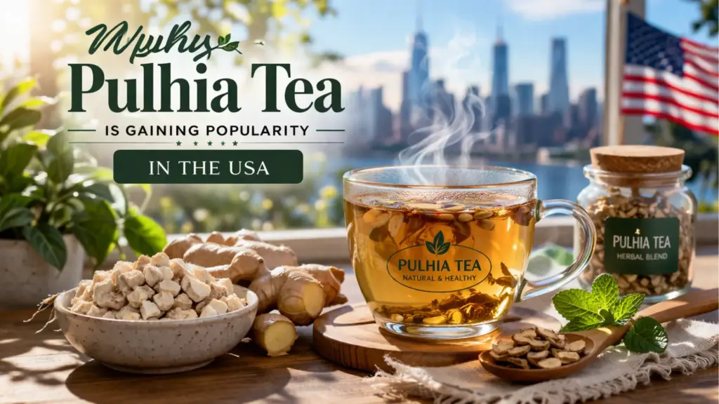 Pulhia Tea gaining popularity in the USA healthy herbal tea drink