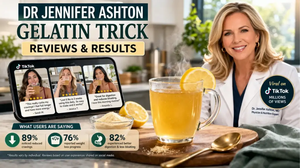 dr jennifer ashton bariatric gelatin recipe reviews and results showing weight loss drink