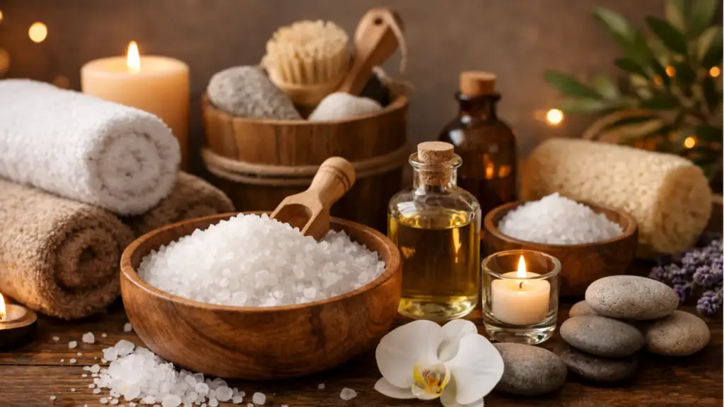 what is the difference between epsom salt and regular salt in spa setting