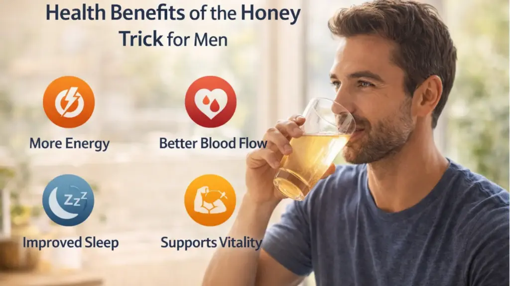 health benefits of honey trick for men recipe improving energy and blood flow