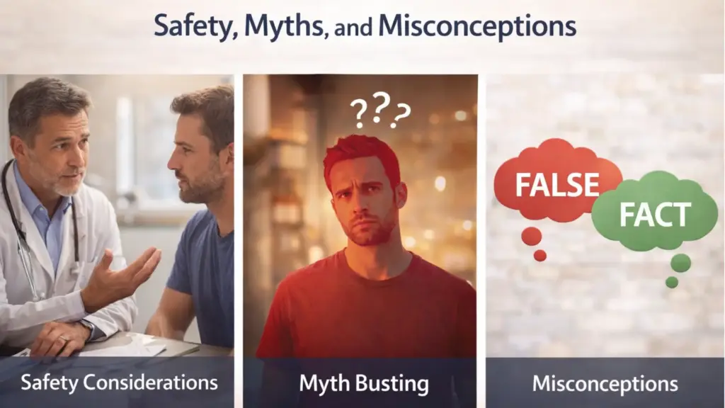 safety myths and misconceptions about honey trick for men recipe explained clearly