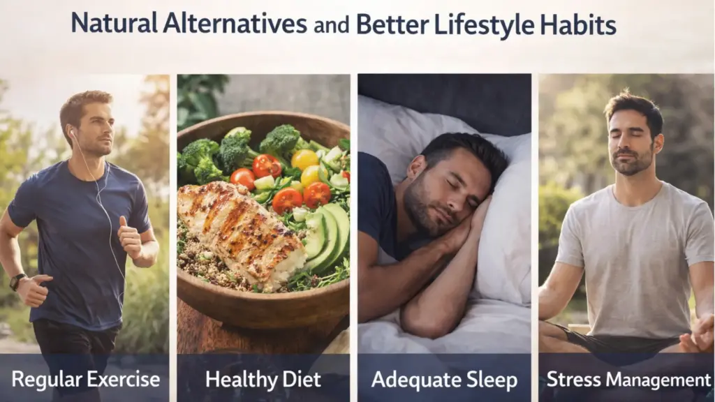 natural alternatives and better lifestyle habits supporting honey trick for men recipe results