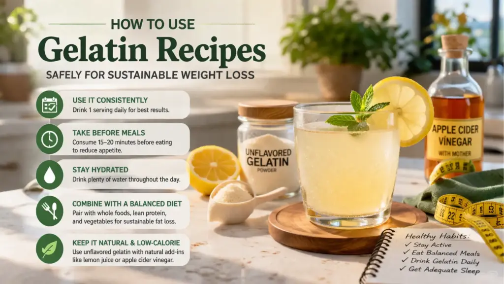 dr ashton bariatric gelatin recipe ingredients for sustainable weight loss drink